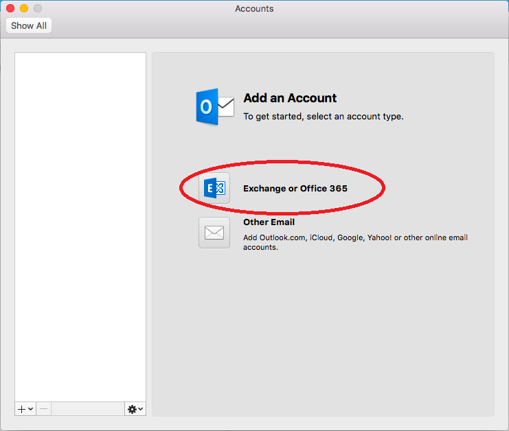 add account to outlook for mac